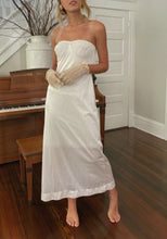 Load image into Gallery viewer, Vintage Ivory Slip Dress
