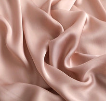 Load image into Gallery viewer, Rose Pink Satin Square Scarf - Sally De La Rose
