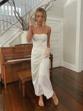 Load image into Gallery viewer, Vintage Ivory Slip Dress
