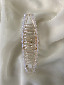 Mini Pearl Elegant Hair Claw Clip