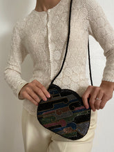 Load image into Gallery viewer, Antique Rainbow Beaded Evening Purse Elegant
