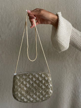 Load image into Gallery viewer, Vintage 60s Silver Beaded Evening Clutch
