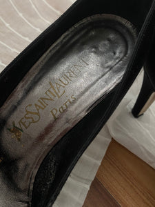 Vintage Yves Saint Laurent Paris Heels
