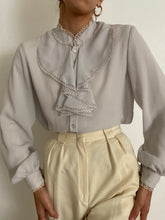 Load image into Gallery viewer, Antique Peter Pan Collar Blouse
