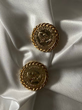 Load image into Gallery viewer, Vintage 80’s Gay Boyer Coin Clip On Earrings - Sally De La Rose
